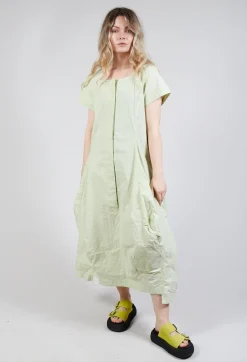 Rundholz Black Label Dresses^Tulip Hem Utility Dress in Sun Check