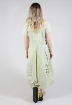 Rundholz Black Label Dresses^Tulip Hem Utility Dress in Sun Check