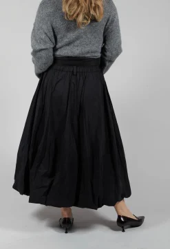 Les Filles d'Ailleurs Skirts^Tulip Shaped Skirt in Black