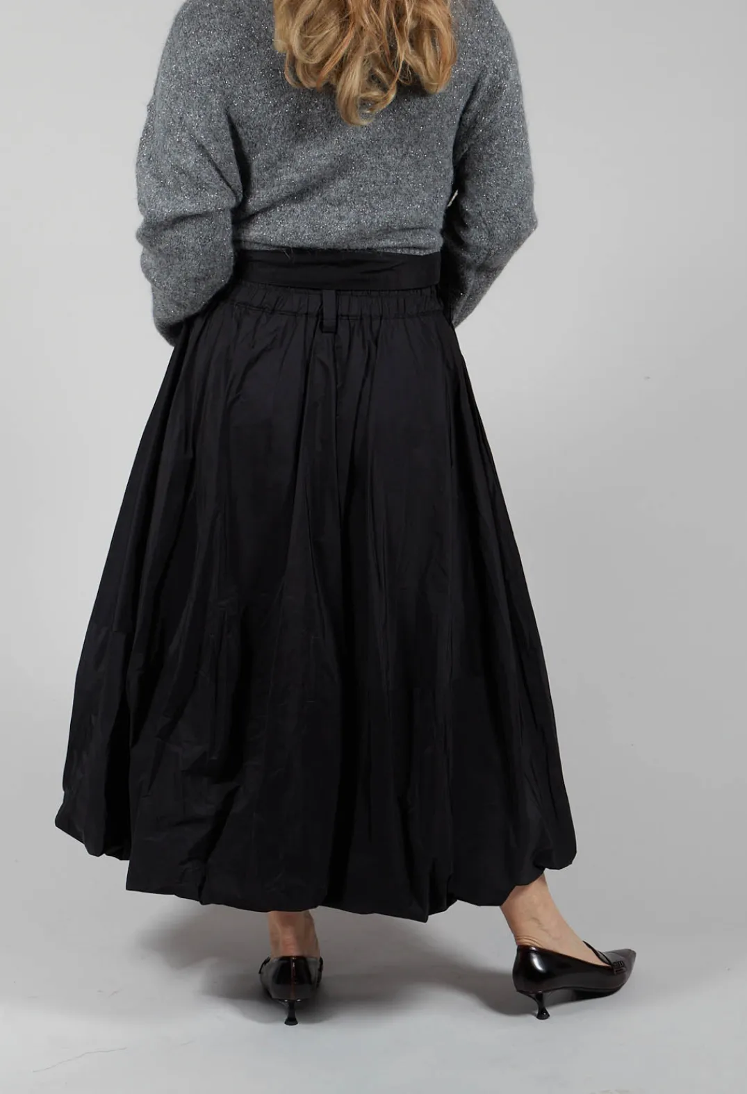 Les Filles d'Ailleurs Skirts^Tulip Shaped Skirt in Black