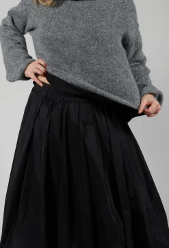 Les Filles d'Ailleurs Skirts^Tulip Shaped Skirt in Black
