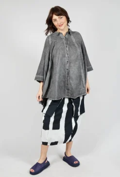 Rundholz Black Label Skirts^Tulip Skirt with Feature Pockets in Black Print