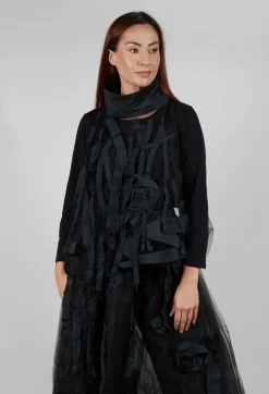 Bread and Butter Tops^Tulle Top in Black