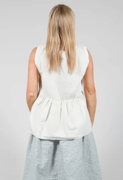 Aequamente Tops^Tunic Blouse in Chalk