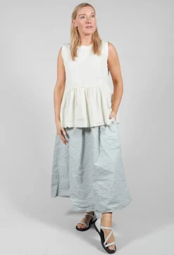 Aequamente Tops^Tunic Blouse in Chalk