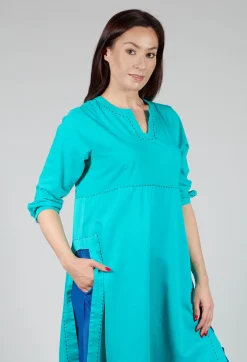 Traces of Me Tops^Tunic Crystal Alhambra in Blue