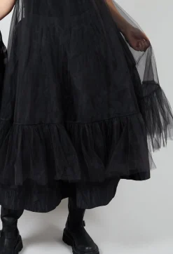 Pluslavie Dresses^Tutu Mesh Dress in Black