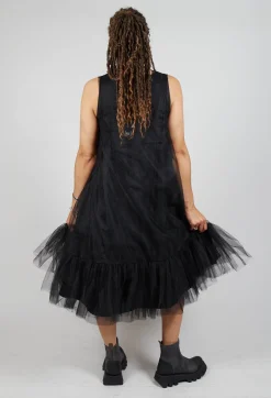 Pluslavie Dresses^Tutu Mesh Dress in Black