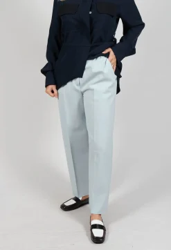 Beatrice B Trousers^Twill Trousers in Blue