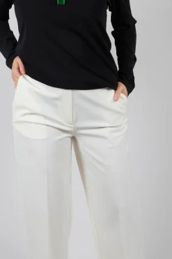 Beatrice B Trousers^Twill Trousers in Cream
