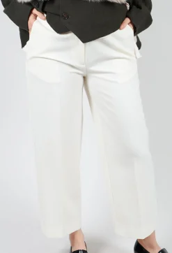 Beatrice B Trousers^Twill Trousers in Cream
