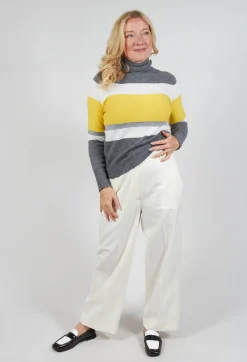 Beatrice B Trousers^Twill Trousers in Cream