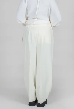 Beatrice B Trousers^Twill Trousers in Cream