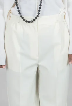 Beatrice B Trousers^Twill Trousers in Cream