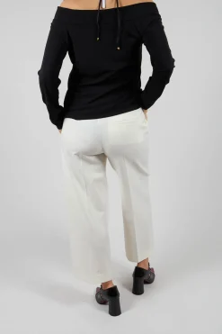 Beatrice B Trousers^Twill Trousers in Cream