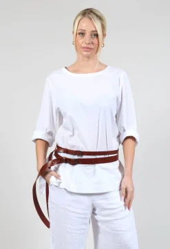 Pal Offner Belts^Twin Belt in Cinnamon