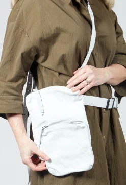 Pal Offner Bags^Twin Pocket Bag in White