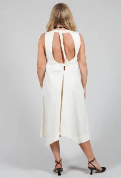 Malloni Dresses^Twist Back Dress in Osso