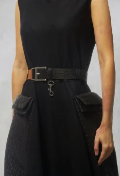 Oblique Creations Belts^Two Tone Belt in Couple
