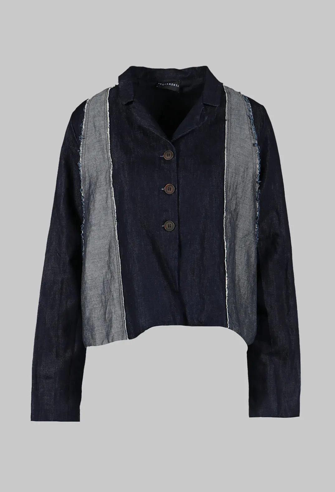 Aequamente Jackets^Two Tone Denim Jacket
