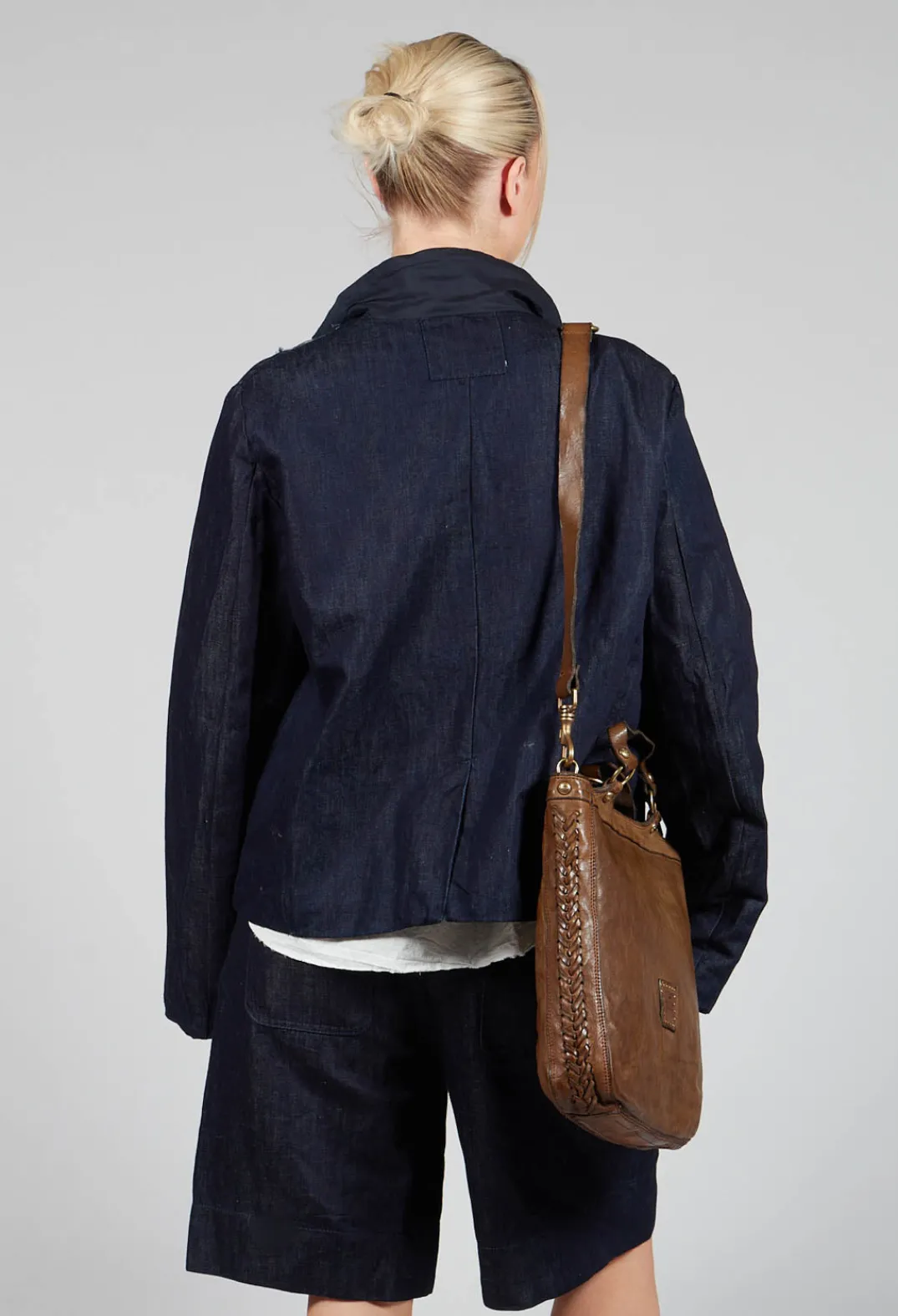 Aequamente Jackets^Two Tone Denim Jacket