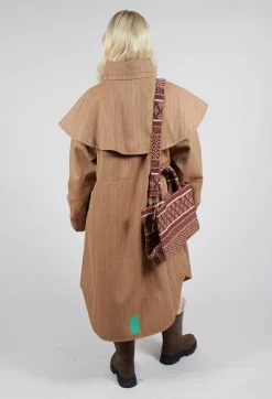 BRGN Coats^Tyfon Coat in Camel Tweed