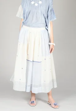 Eka Skirts^Uber Skirt in Ecru