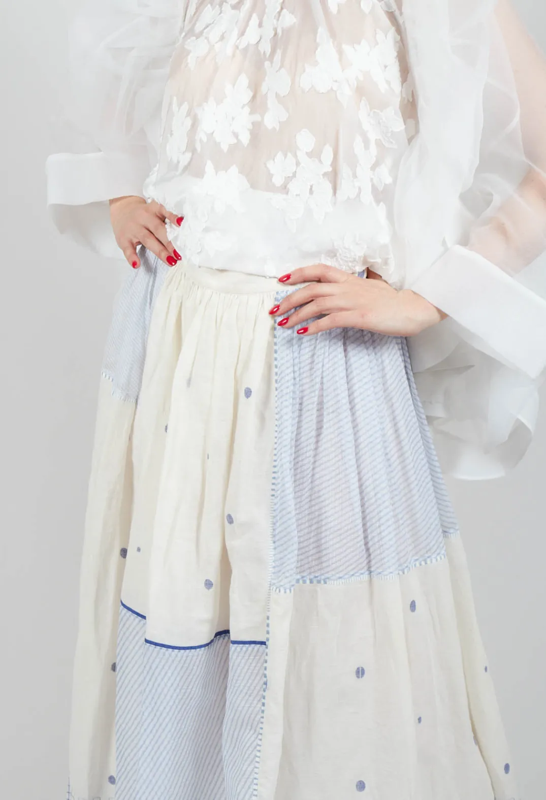 Eka Skirts^Uber Skirt in Ecru