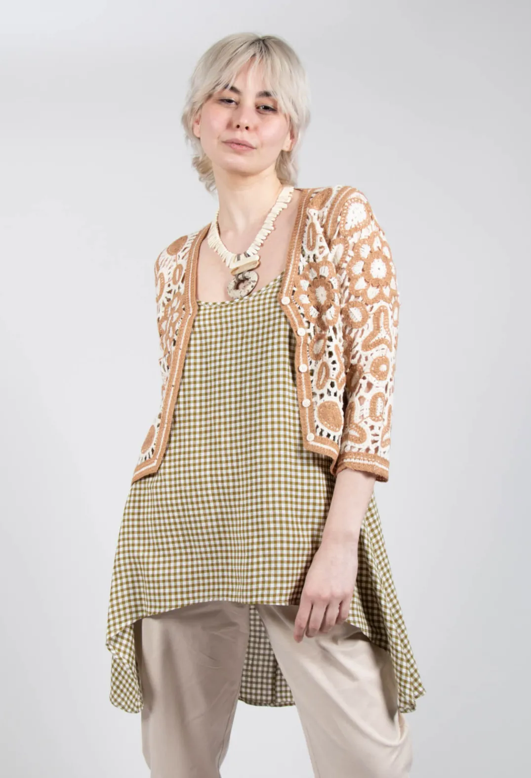 Rene Derhy Cardigans^Ulrich Cardigan in Beige