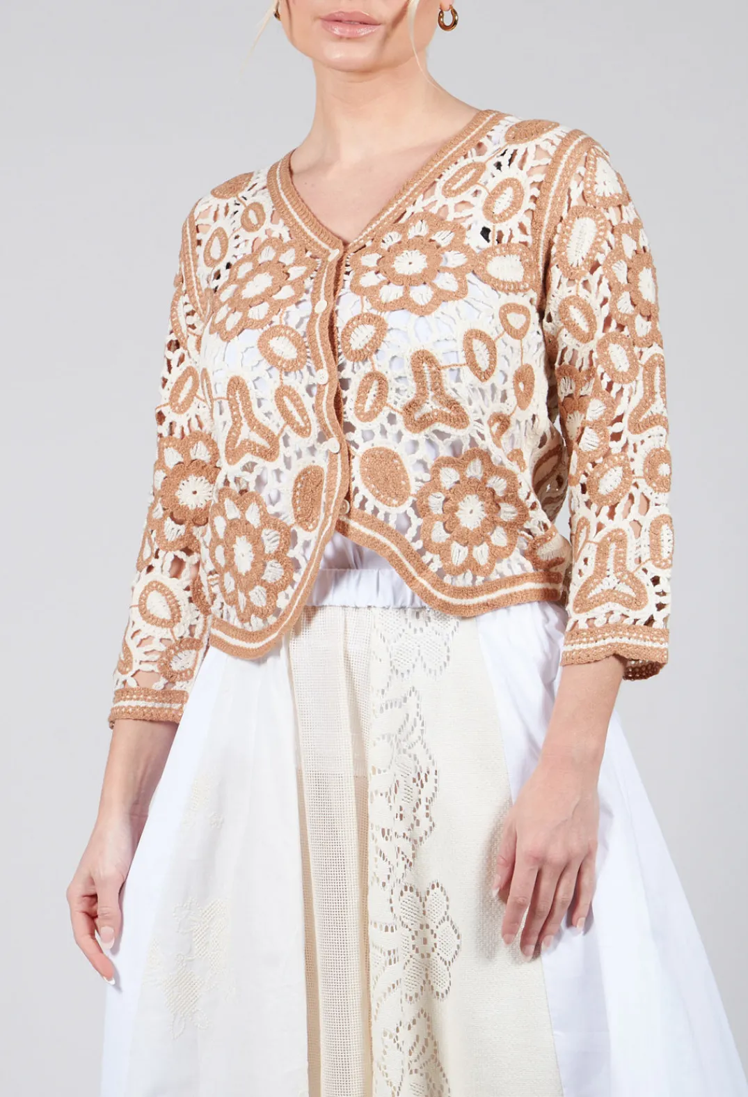 Rene Derhy Cardigans^Ulrich Cardigan in Beige