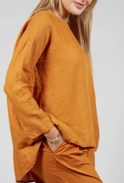 Mama B Shirts & Blouses^Uri Shirt In Ambra