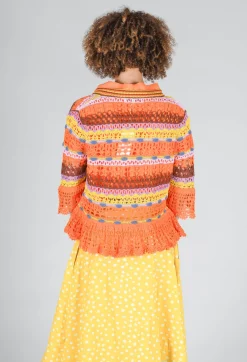 Rene Derhy Cardigans^Uruguay Cardigan in Orange