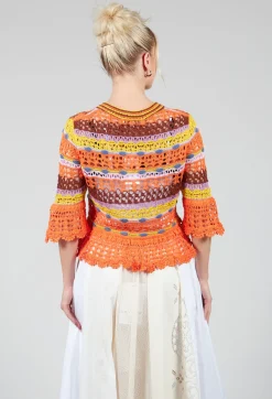 Rene Derhy Cardigans^Uruguay Cardigan in Orange
