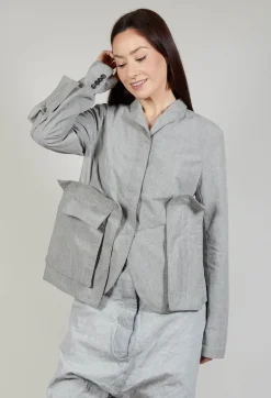 Rundholz Dip Jackets^Utility Jacket in C.Coal 10% Mel