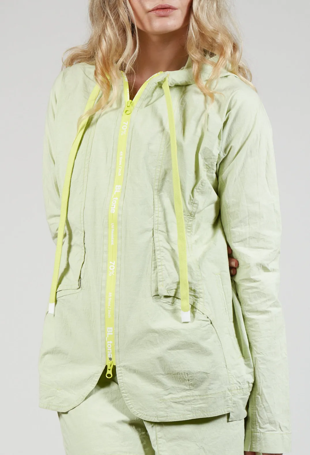 Rundholz Black Label Jackets^Utility Jacket with Hood in Sun Check