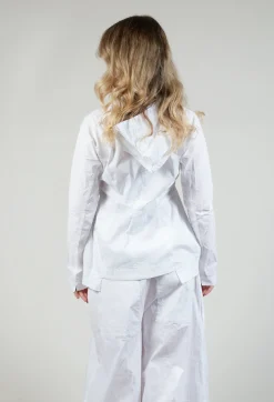 Rundholz Black Label Jackets^Utility Jacket with Hood in White