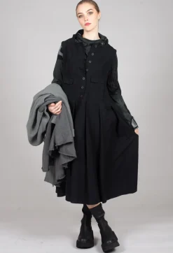 Rundholz Black Label Dresses^Utility Style Dress in Black