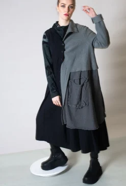 Rundholz Black Label Dresses^Utility Style Dress in Black