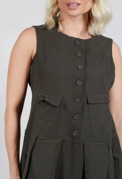 Rundholz Black Label Dresses^Utility Style Dress in Jungle