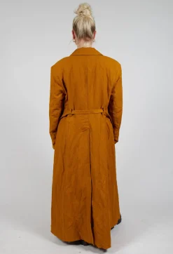 Masnada Coats^Utility Trench Coat in Tumeric