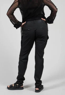 Masnada Trousers^Utility Trousers in Black