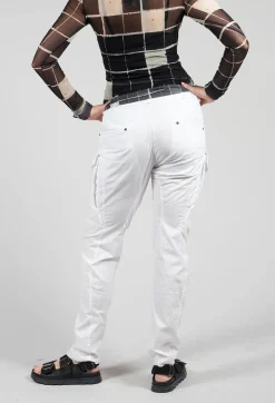 Masnada Trousers^Utility Trousers in White