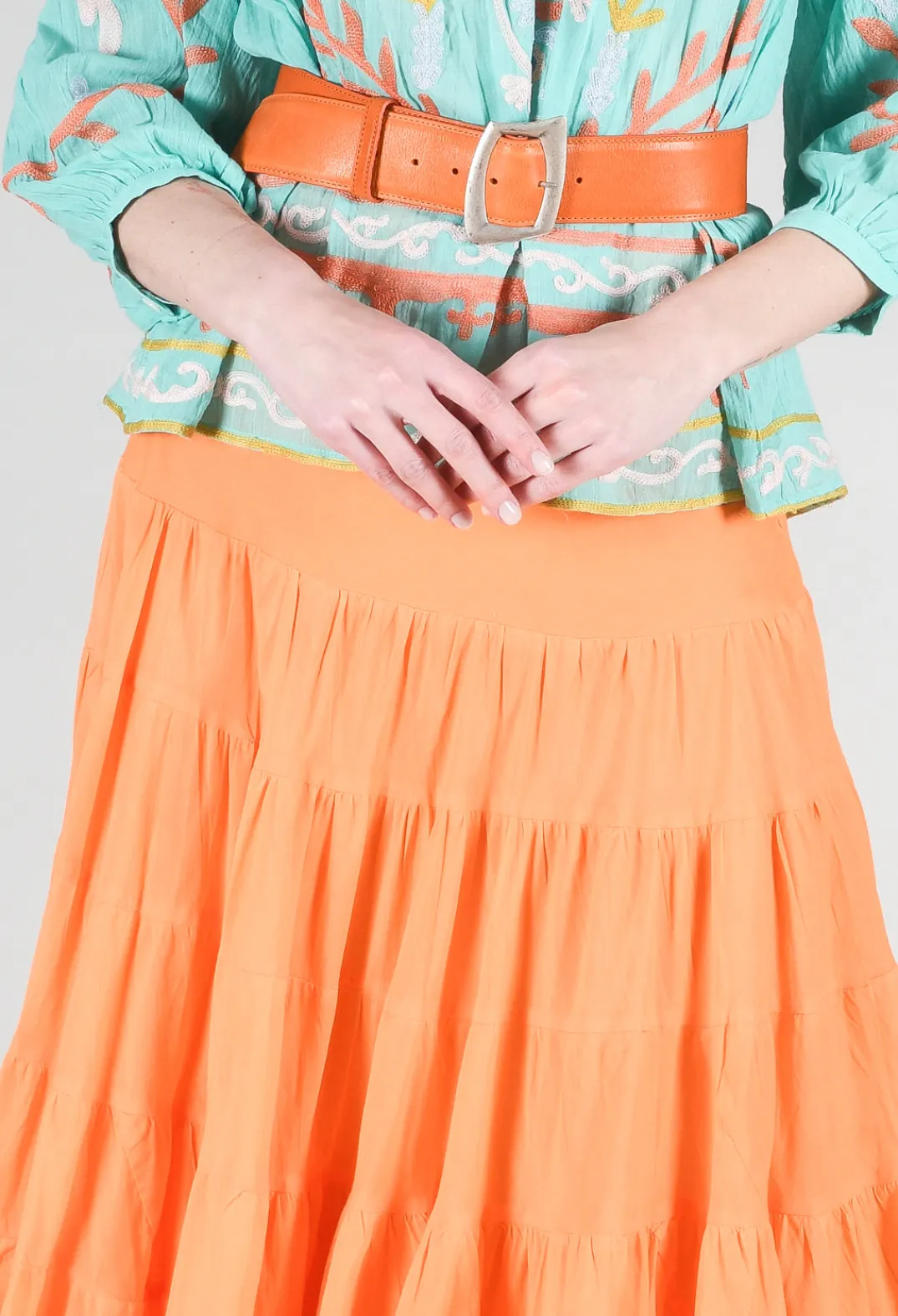 Rene Derhy Skirts^Velma Skirt in Orange