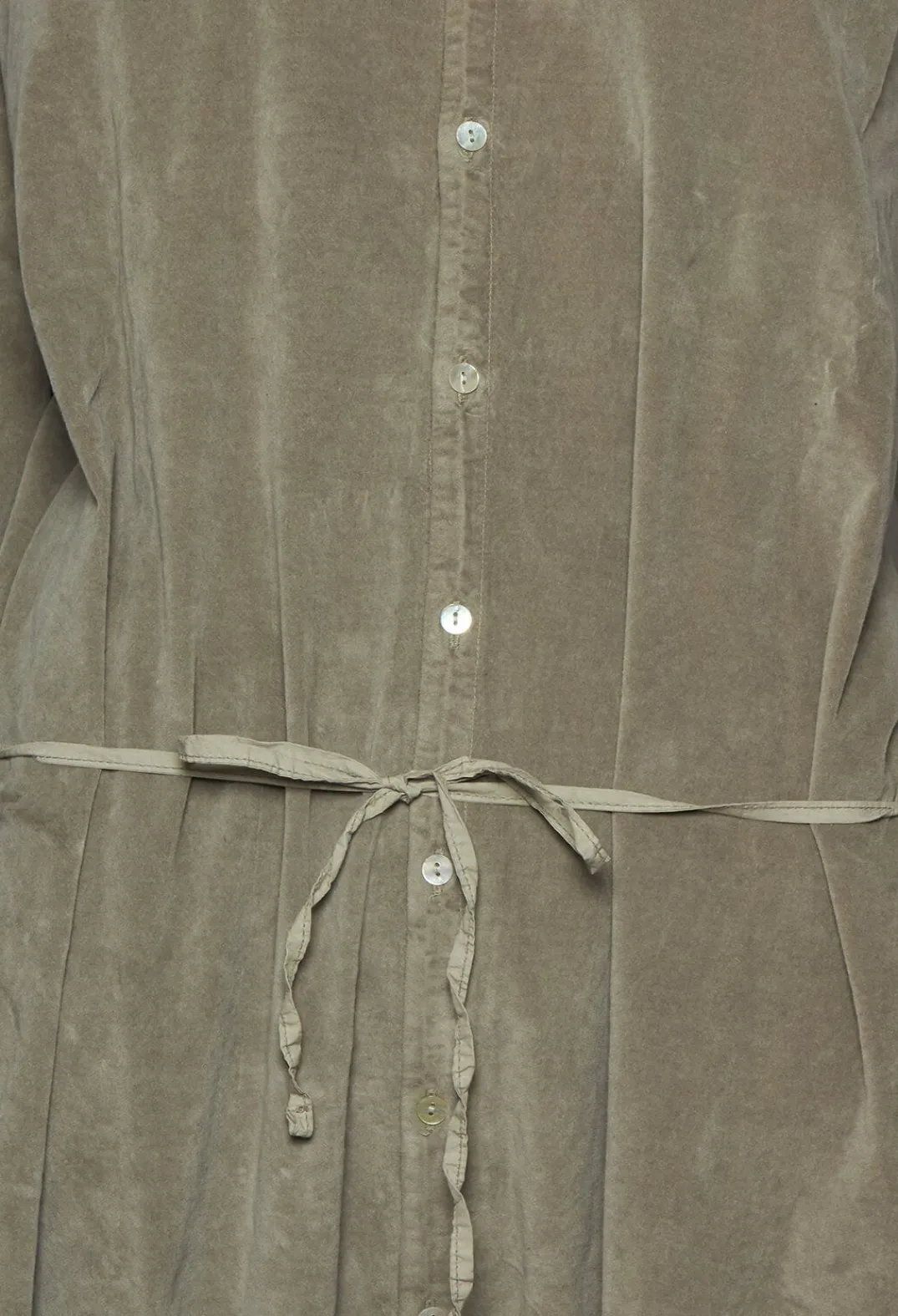 ALBUM DI FAMIGLIA Jumpsuits^Velvet Collar Jumpsuit in Marron Glace