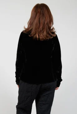 Marc Point Jackets^Velvet Jacket in Black