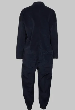 Album Di Famiglia Jumpsuits^Velvet Jumpsuit in Navy