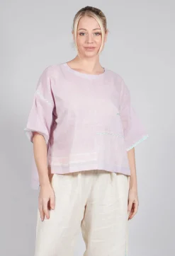 Eka Tops^Vervain Tee in Chalky Lilac