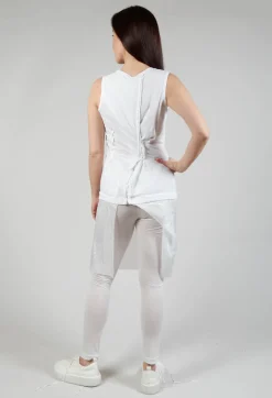 Rundholz Mainline Tops^Vest with Silk Accent in Callas