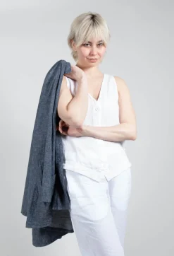 Elemente Clemente Tops^Vest Yune in White
