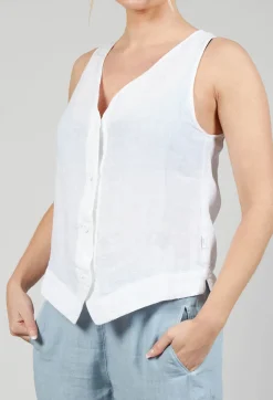 Elemente Clemente Tops^Vest Yune in White